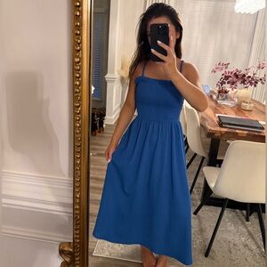 Blue H&M dress
